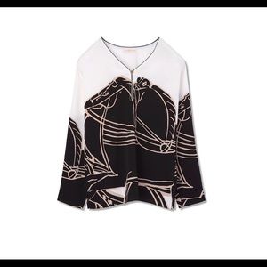 ✨SALE✨ Tory Burch Trocadero Long-Sleeve Tunic